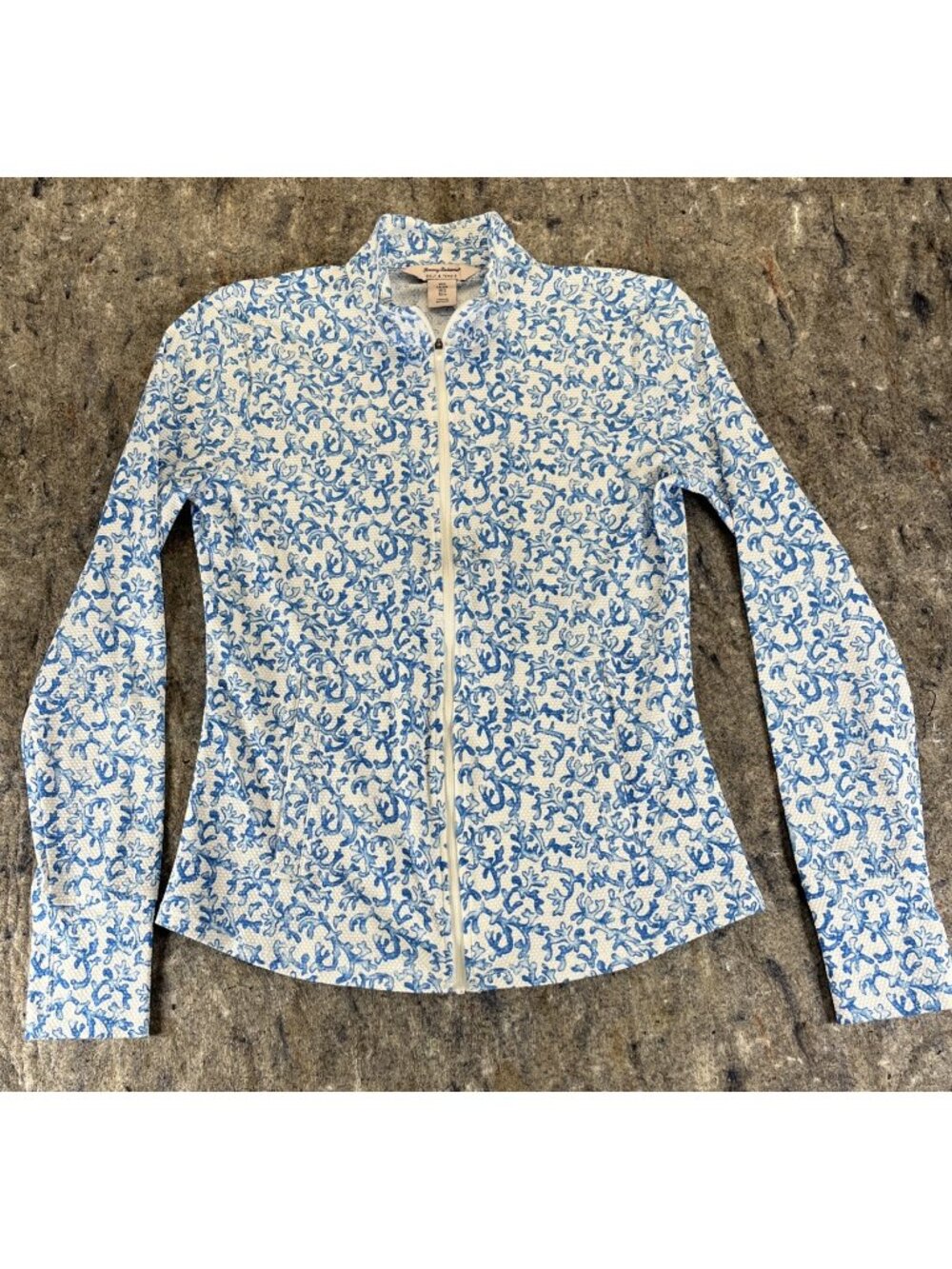 Tommy Bahama Women’s Golf & Tennis Coral Reef Full Zip Jacket Size Small